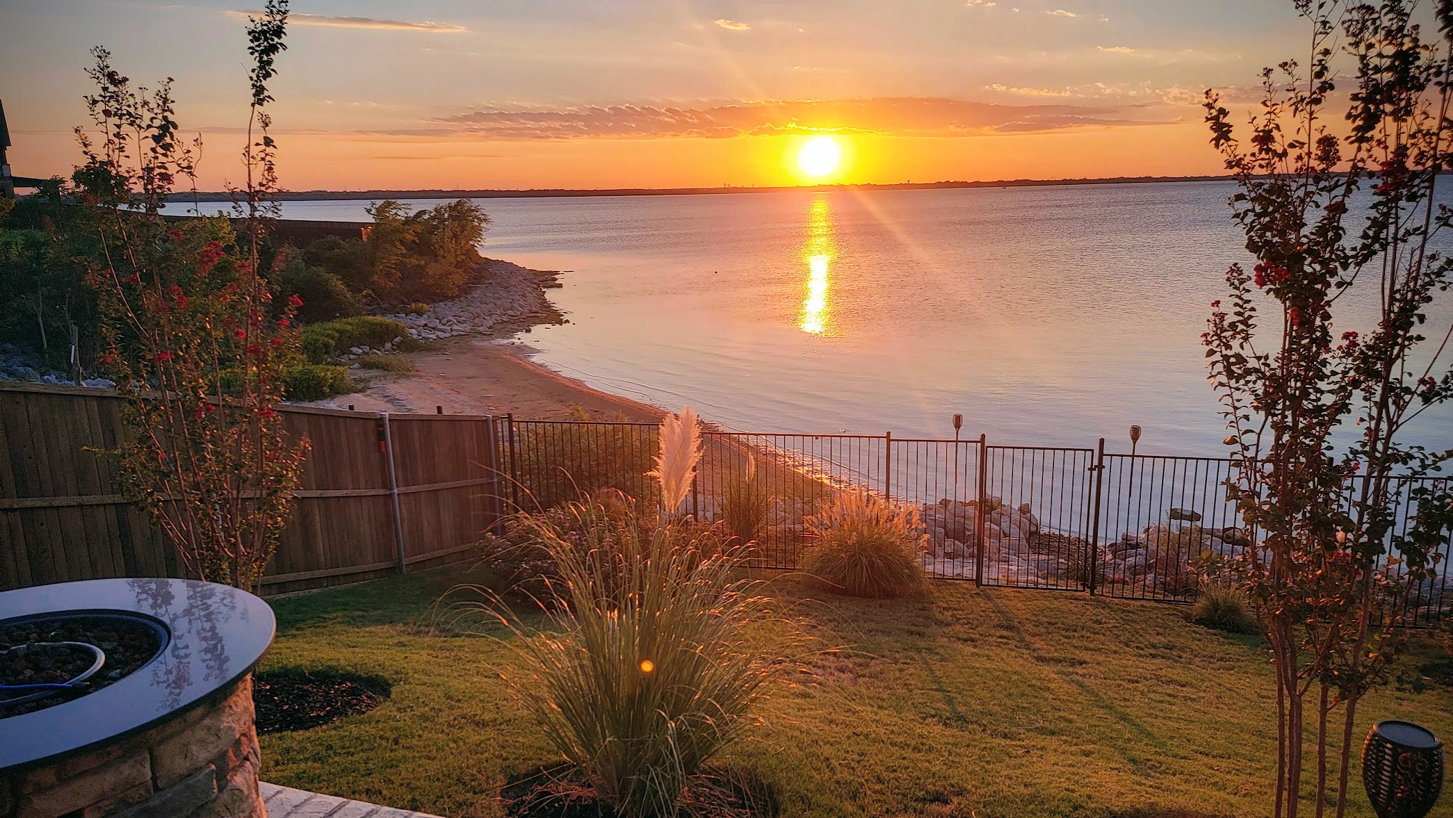 Travis Ranch sunset
