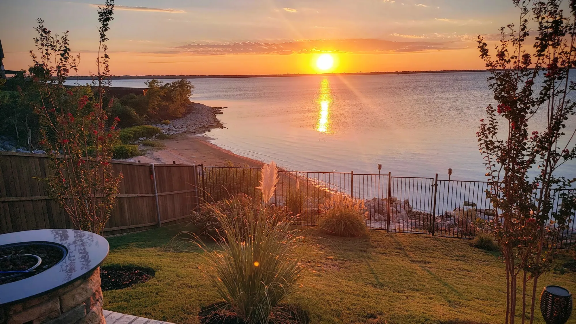Travis Ranch sunset