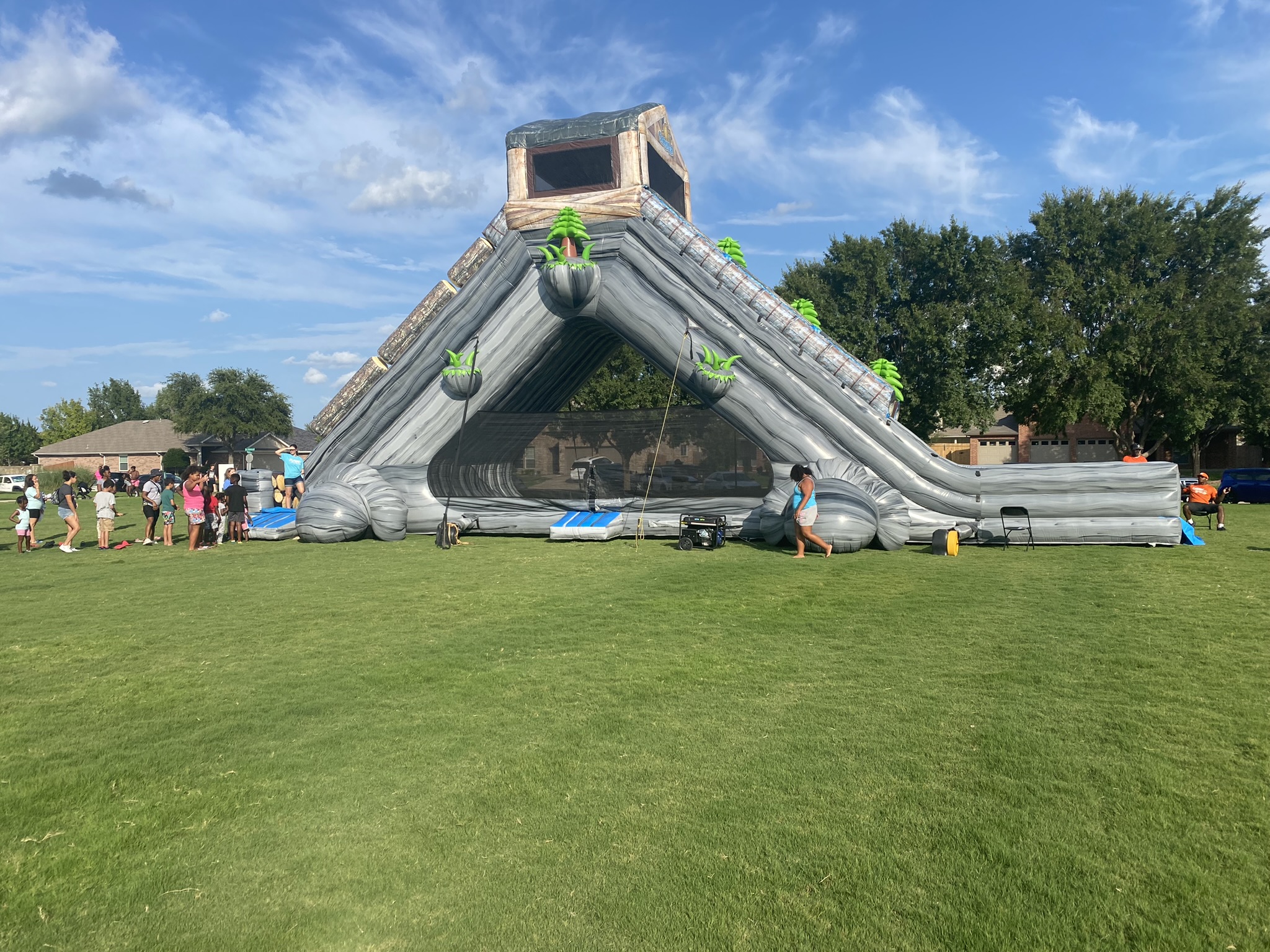 Neighbors at Party in the Park